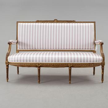 SOFFA, Louis XVI- stil, 1800-tal.