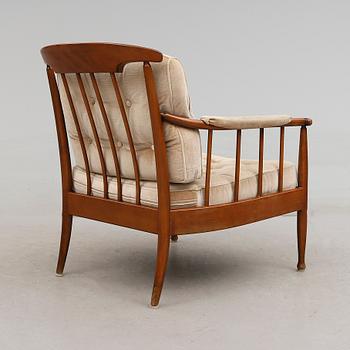 FÅTÖLJ, "Skrindan", Kerstin Hörlin-Holmqvist, OPE, 1900-talets andra hälft.