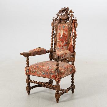 Armchair Baroque style around 1900.