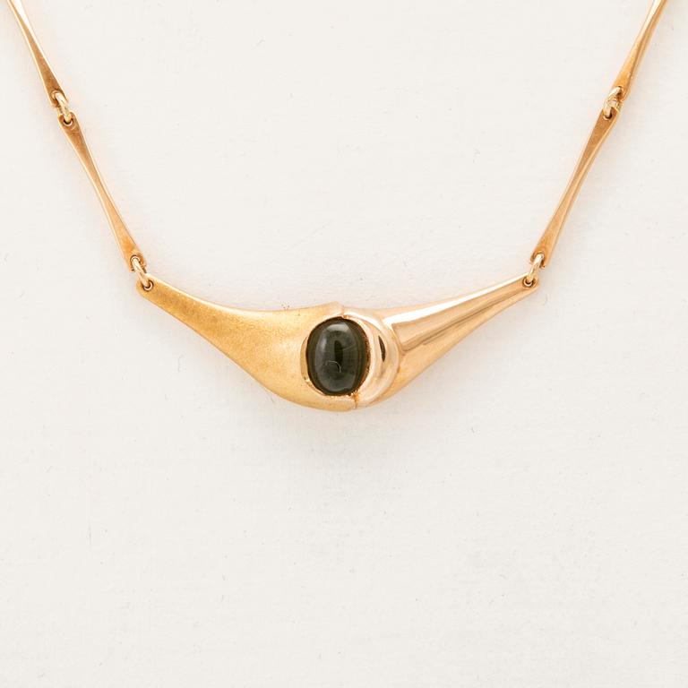 Poul Havgaard necklace in 14K gold, Lapponia.