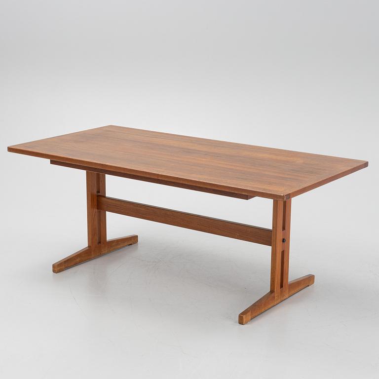 A teak dining table, 1960's.