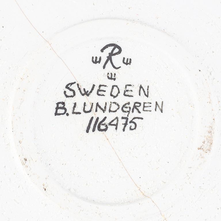 BERTIL LUNDGREN, a large stoneware bowl, Rörstrand, Sweden.