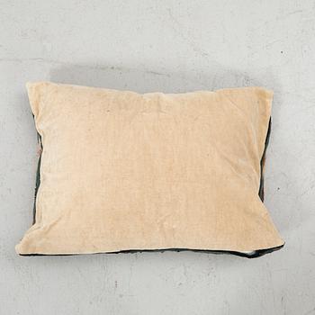 Seat cushion, Rölakan, Skåne, 19th/20th century, approx. 67 x 47cm.
