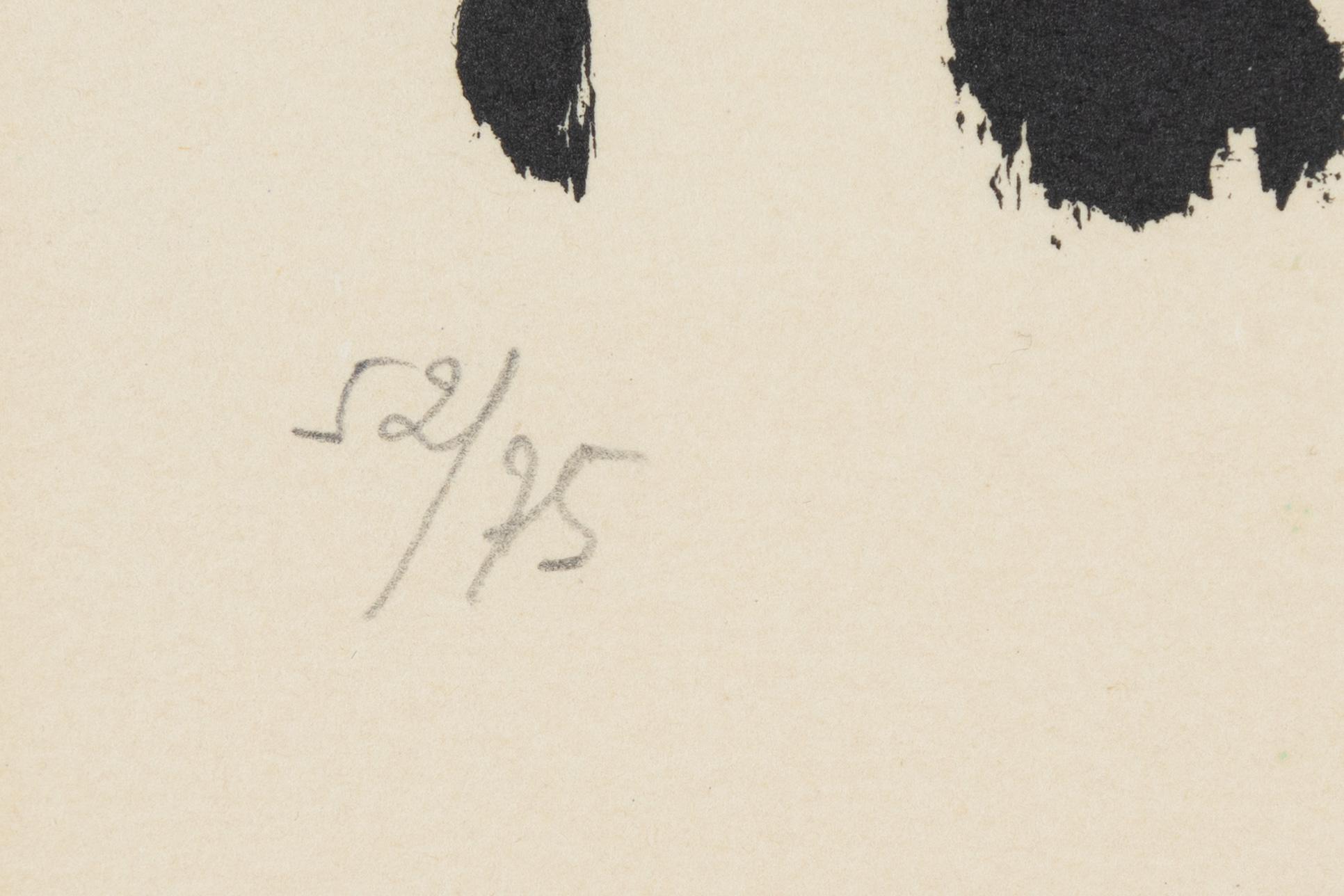 Fernand Léger, lithograph in colours, 1954, signed 52/775.