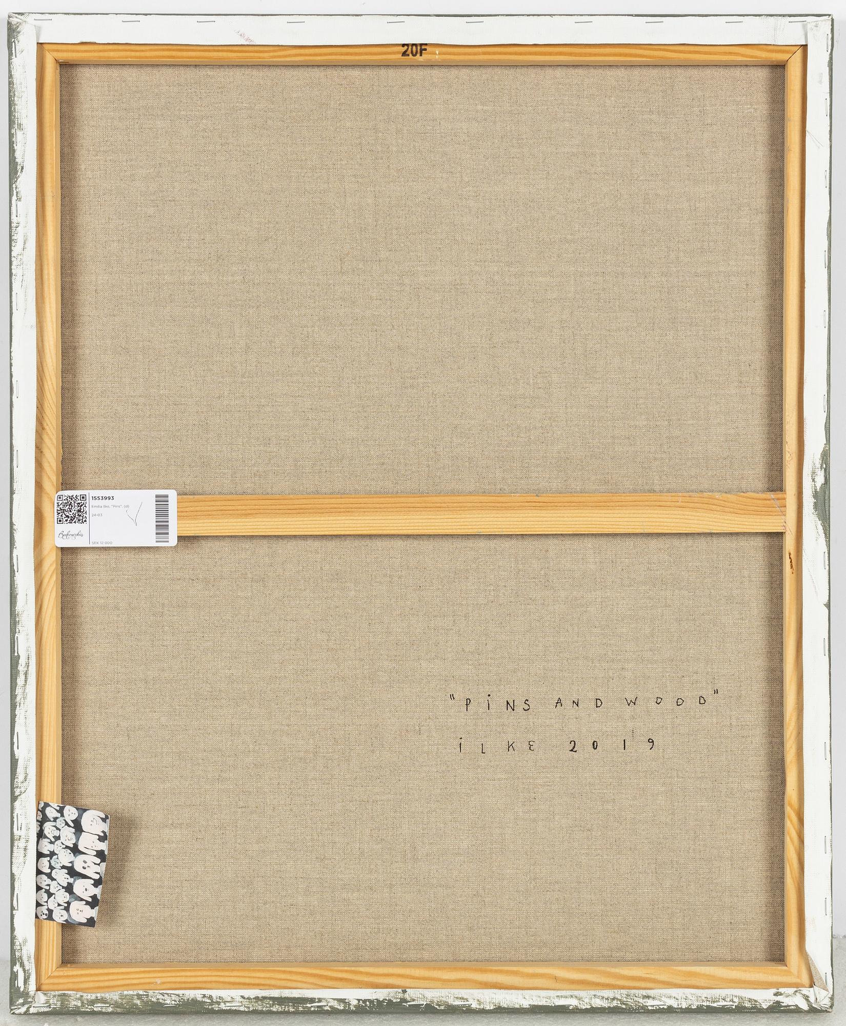 Emilia Ilke, "Pins and Wood".