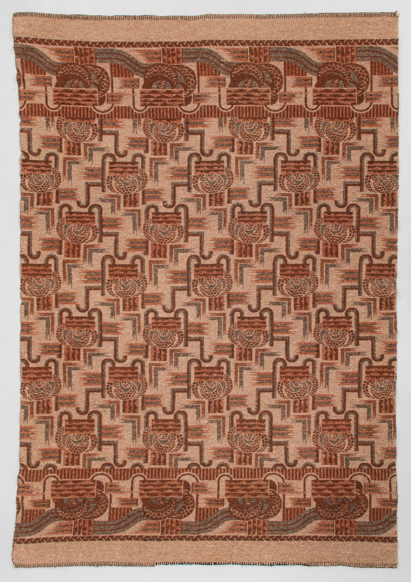 Huopa, 1930-luku. Noin 208 x 140 cm.