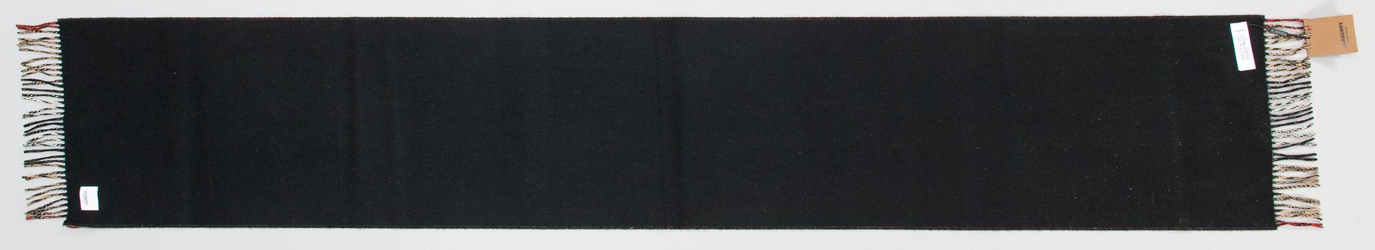 Burberry, A Icon Stripe scarf.