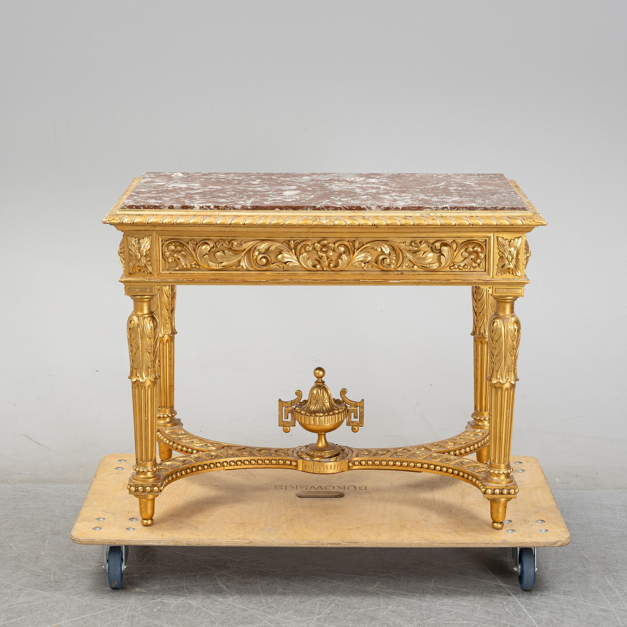 Konsolbord, Louis XVI-stil, omkring år 1900.