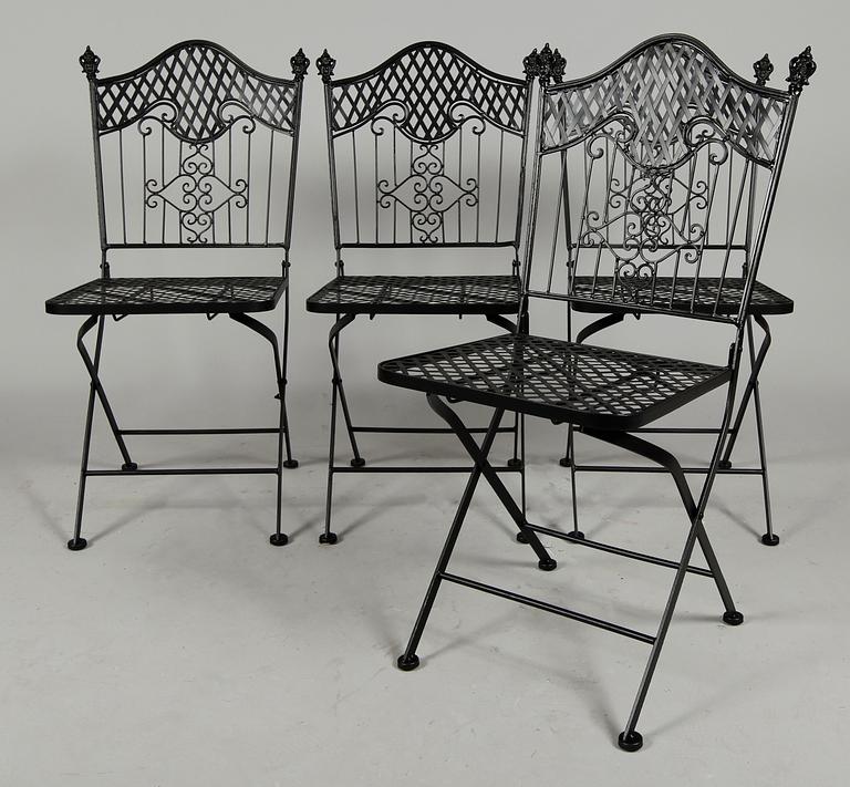 TRÄDGÅRDSMÖBEL, 5 delar, samtida.