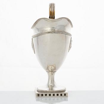 Johan Schröder, gräddkanna, silver, Landskrona 1796. Gustaviansk.