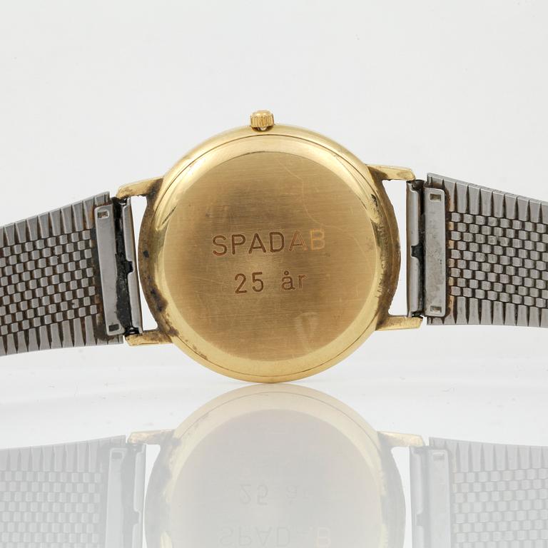ARMBANDSUR, 18 k guld, Tissot Seastar.