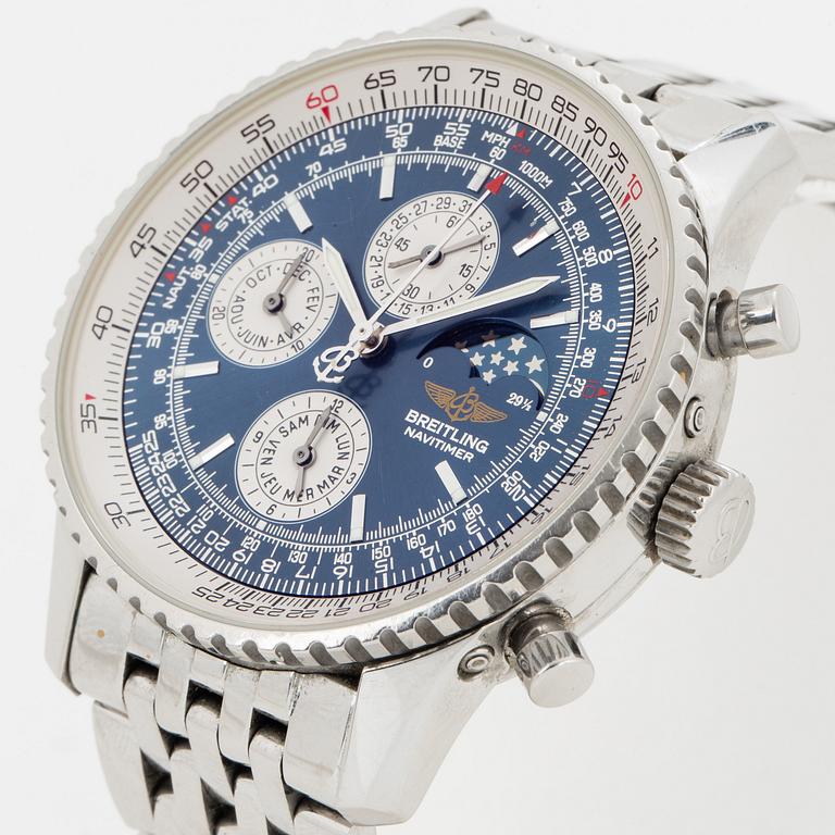 BREITLING, Navitimer Olympus, chronograph,  wristwatch, 43 mm.