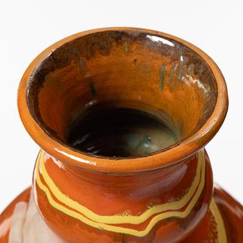 Allan Ebeling, a glazed ceramic vase, Torshälla.