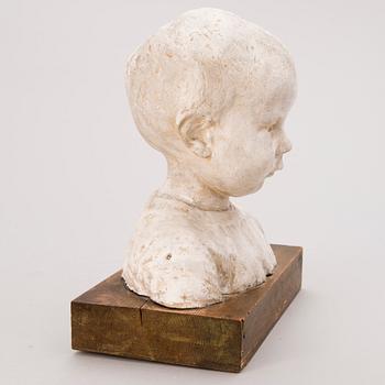 EMIL WIKSTRÖM, skulptur, gips, signerad och daterad.
