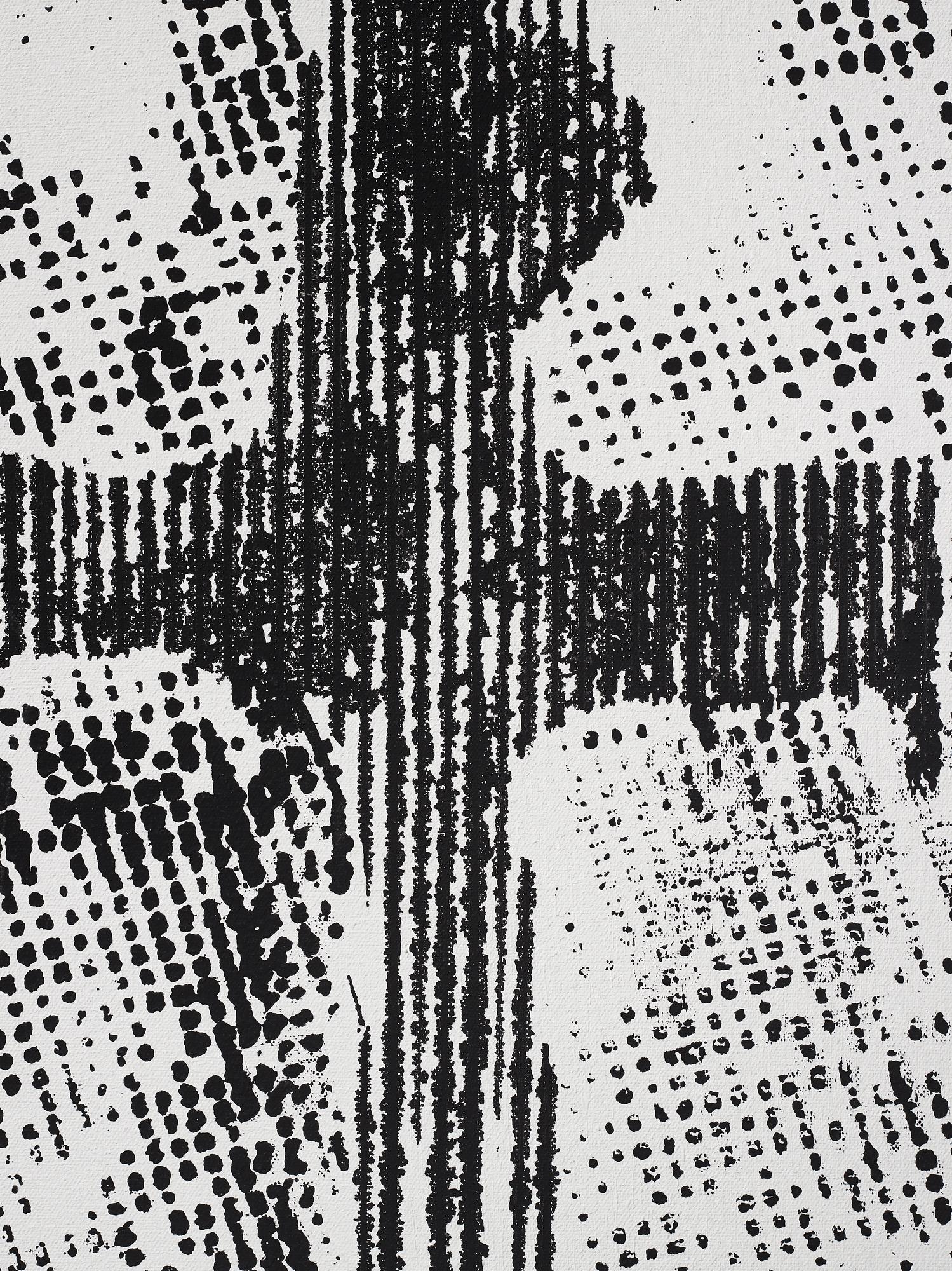 Steve di Benedetto, akryl på duk, signerad och daterad 1990 a tergo.