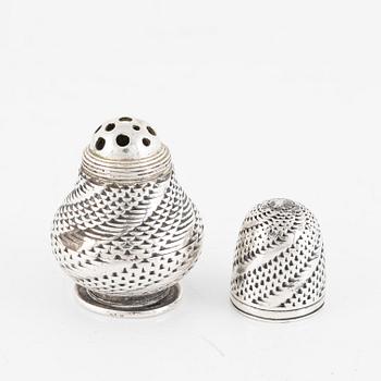 A Silver Snuff Box, 18th Century.