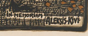 Hugo Simberg, "In Memoriam Aleksis Kivi".