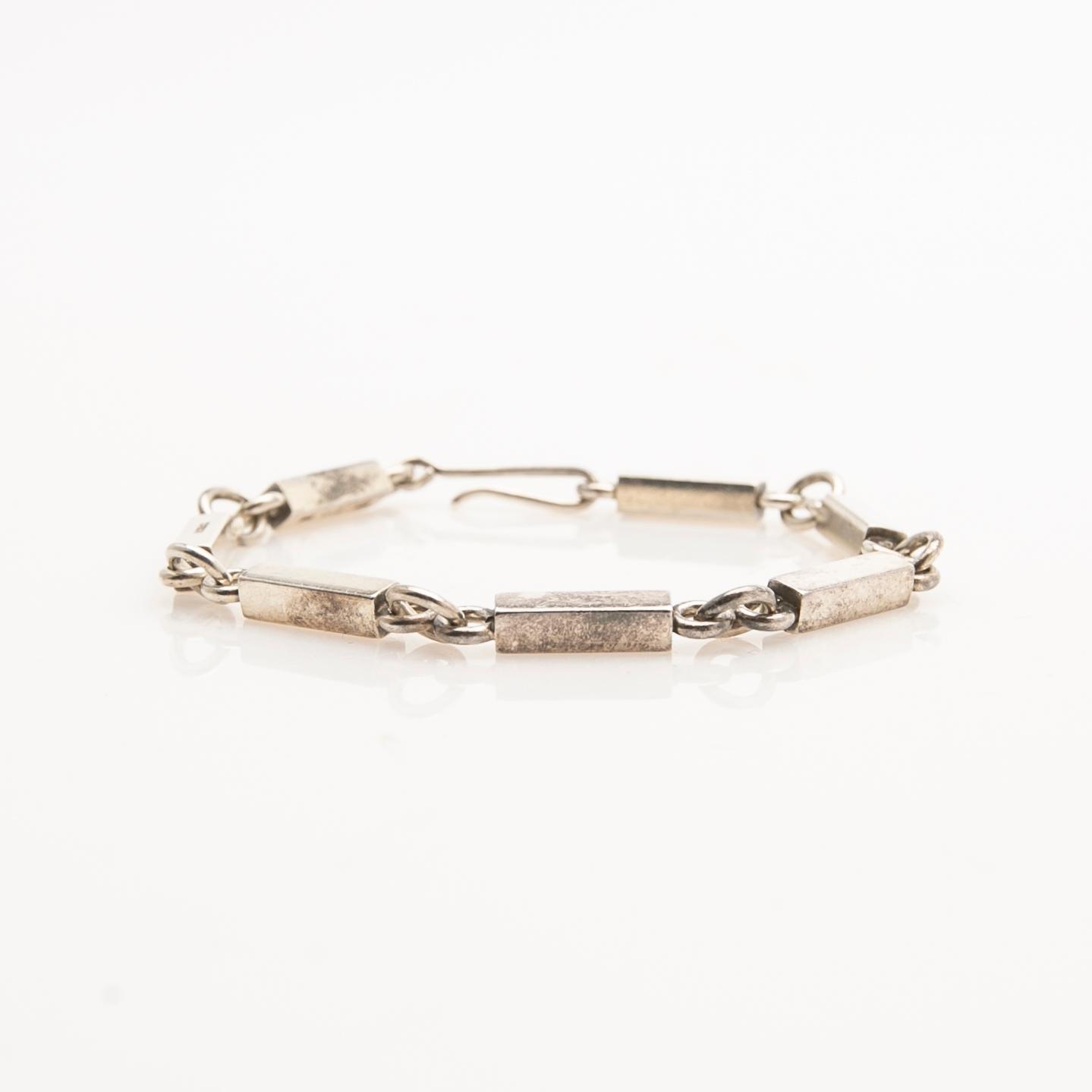 Wiwen Nilsson, armband, sterlingsilver, Lund, 1940.
