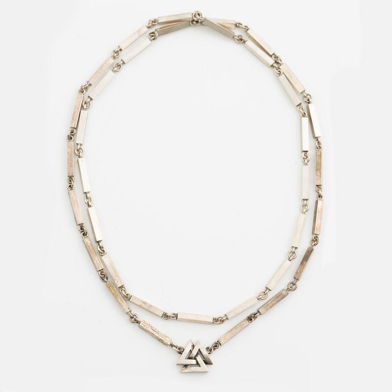 Rey Urban, necklace, sterling silver, Stockholm 2008.