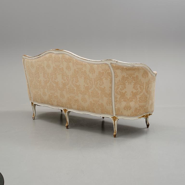 SOFFA, rokokostil, 1900-talets början.