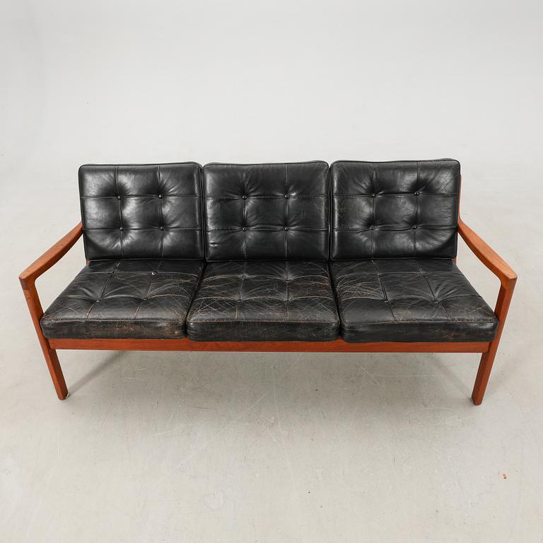 Ole Wanscher, sofa. "Senator", France & Son, Denmark, second half of the 20th century.