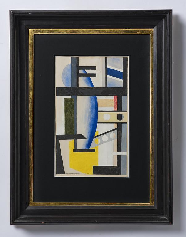 Otto G Carlsund, "Komposition".