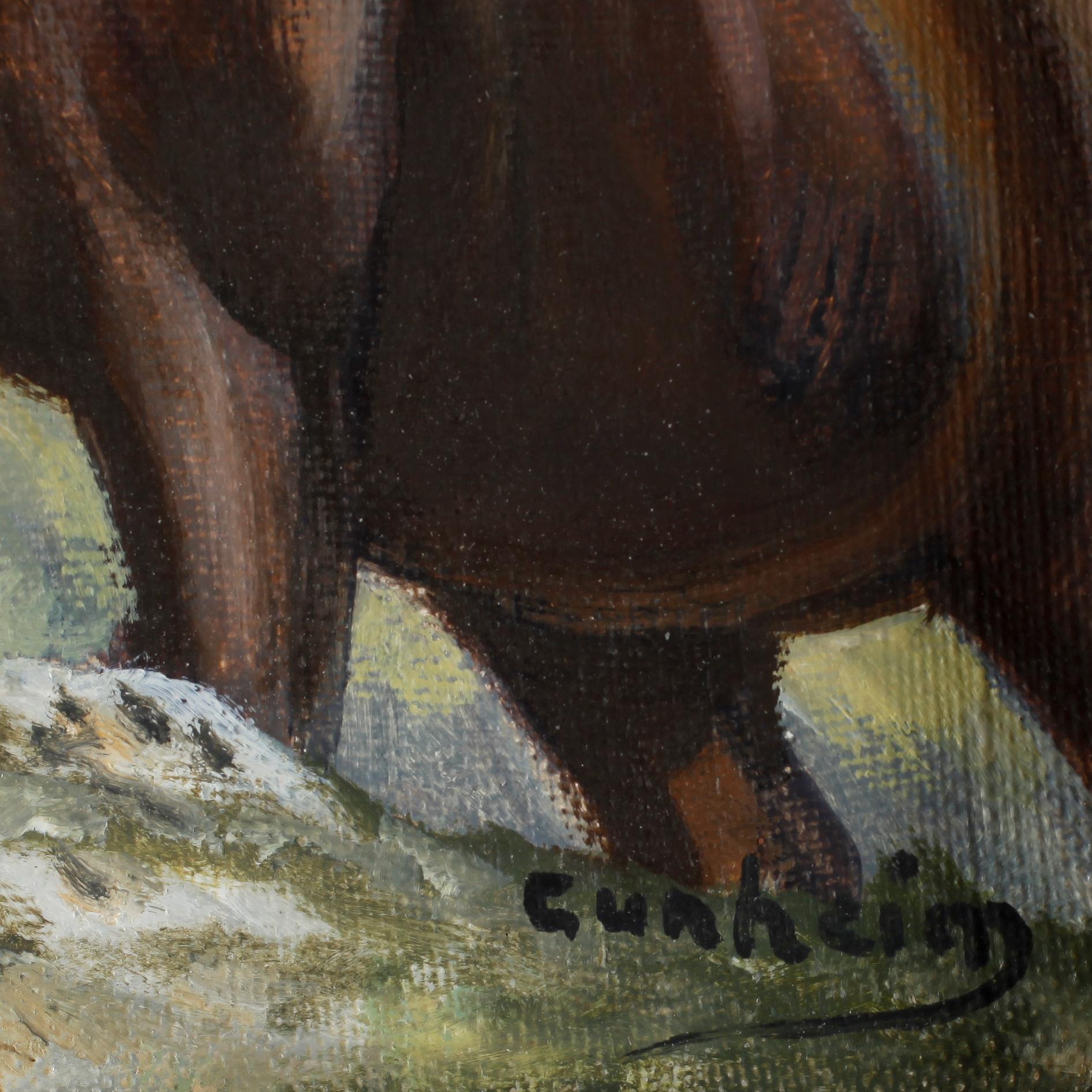 GUNHEIM TORSTENSSON, olja på duk, sign.