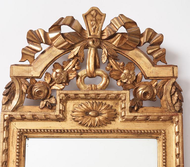 Spegel, Stockholmsarbete, 1700-talets slut, Gustaviansk.