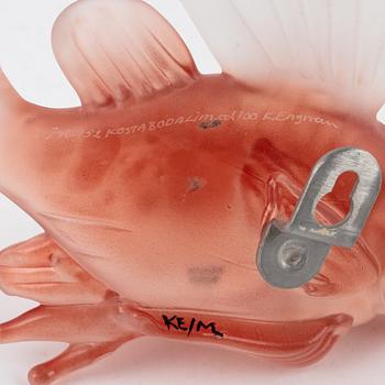 Kjell Engman, skulptur, Kosta Boda.