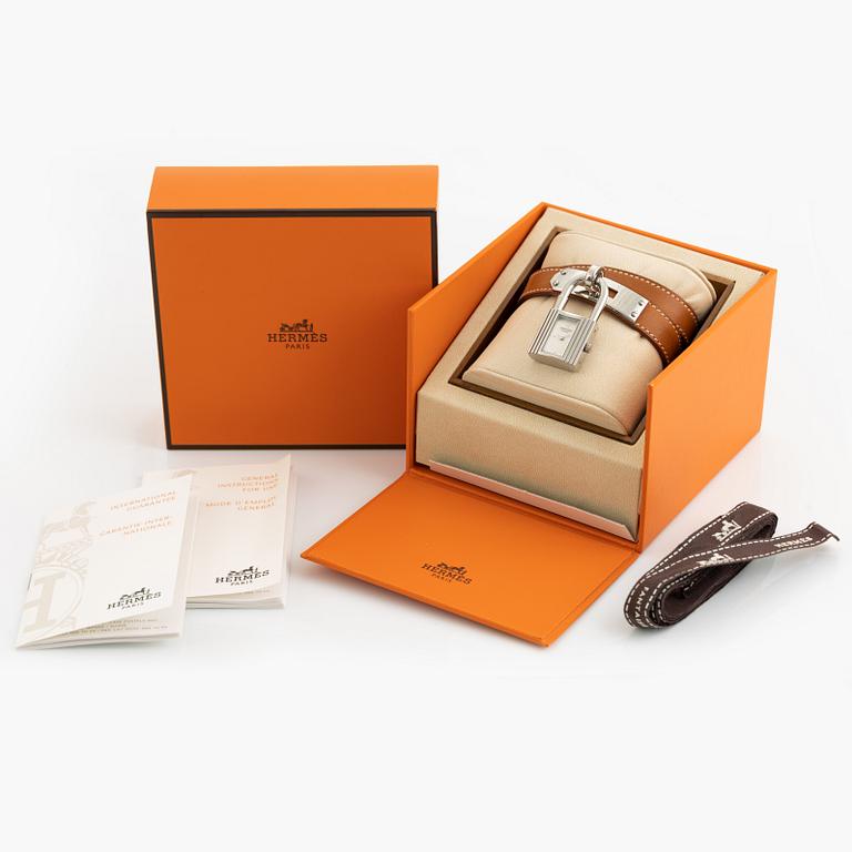 Hermès, armbandsur, "Kelly Lock", 2004.
