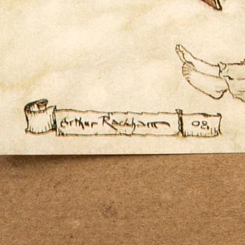 Arthur Rackham, book, “A Midnight's Dream”, no. 632/1000, 1908.