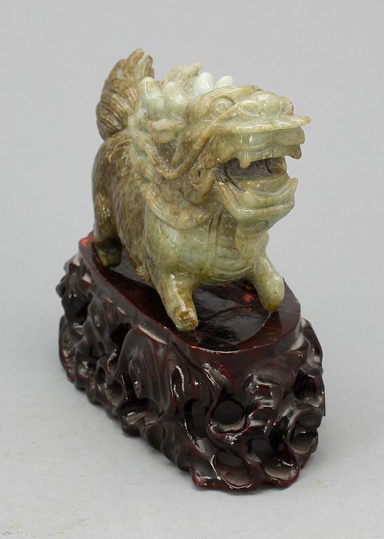 FIGURIN, nefrit, Kina 1900-tal.