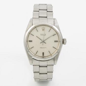 Rolex, Oyster, Precision, wristwatch, 34,5 mm.