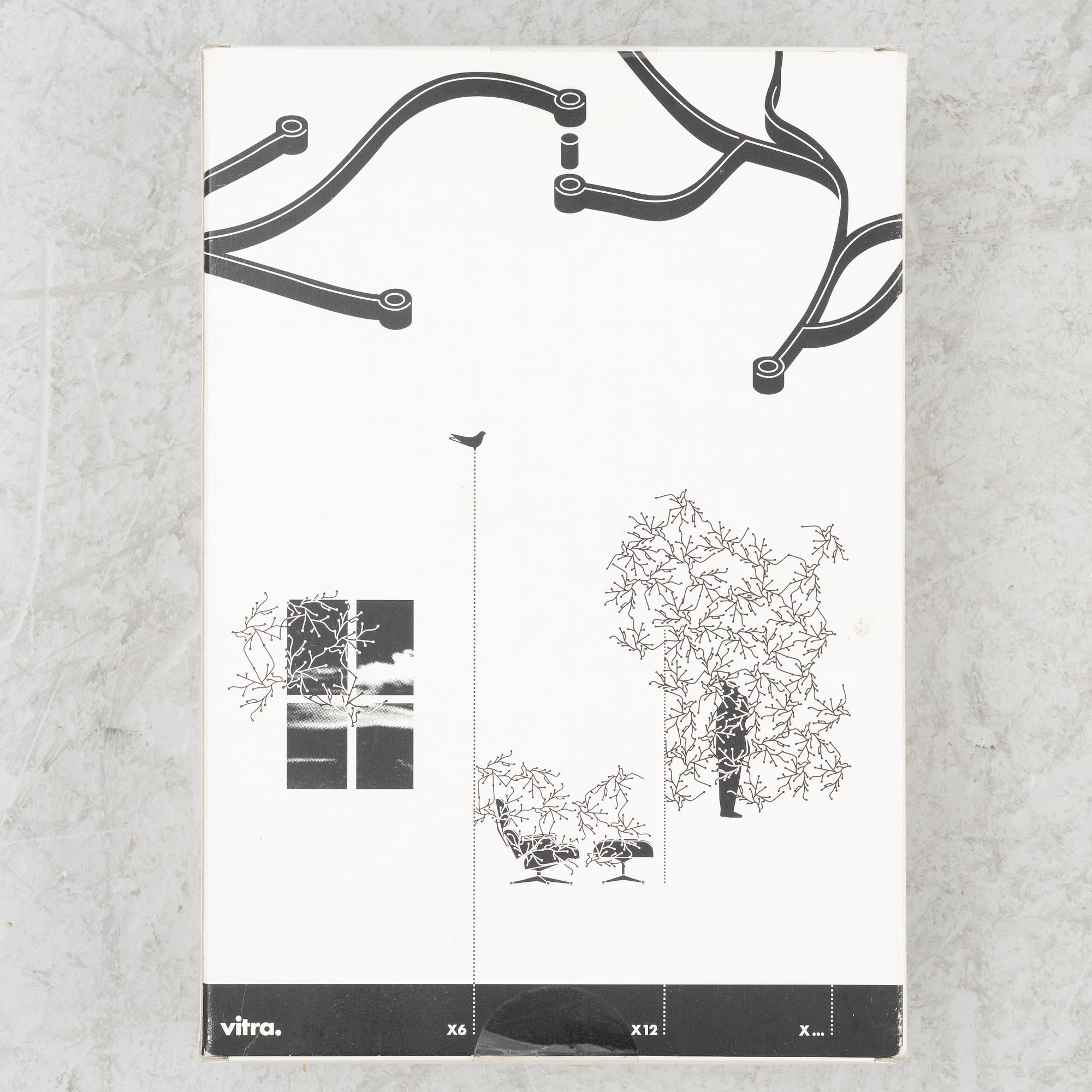 Klädhängare, "Hang it all", väggtavla "Uten Silo” och rumsavdelare, "Algues", Vitra.