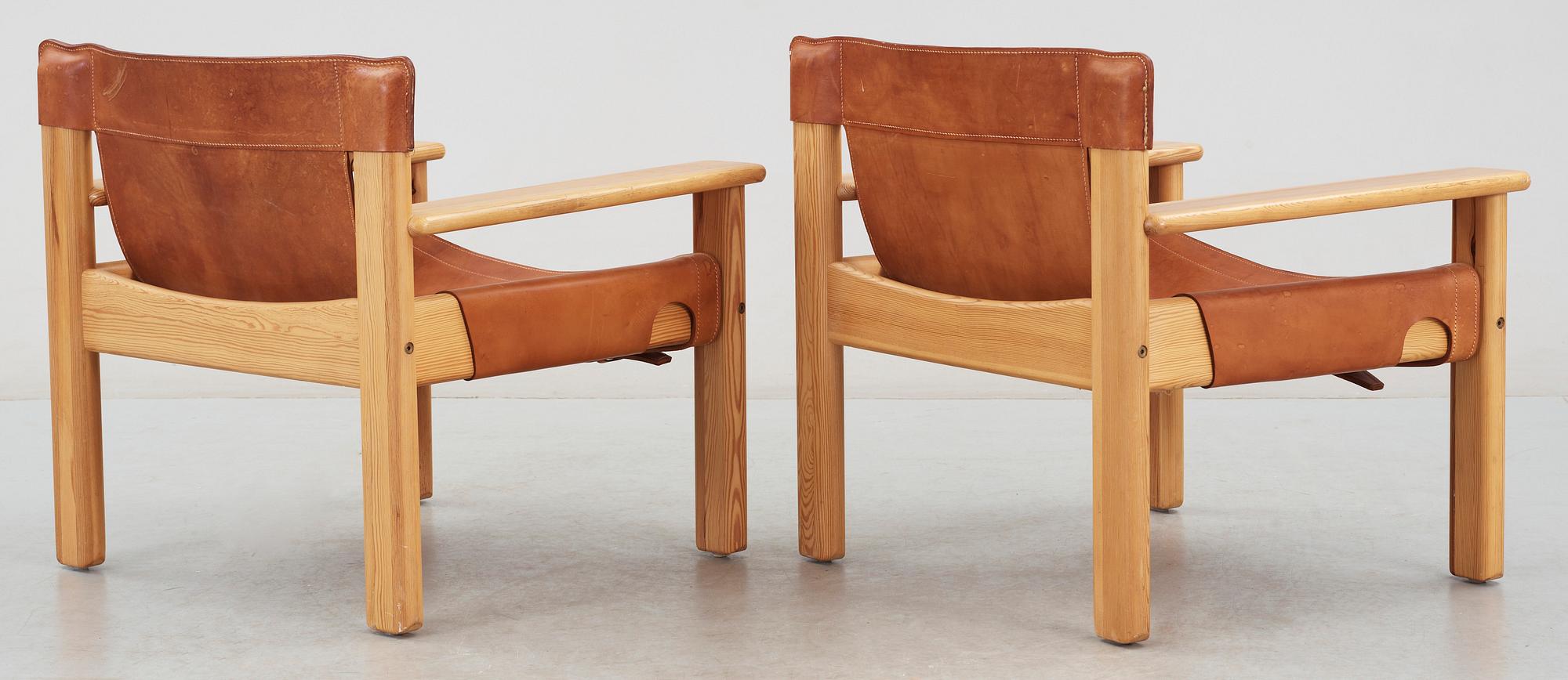 FÅTÖLJER, ett par, Bernt Petersen, Ikea, 1900-talets andra hälft.