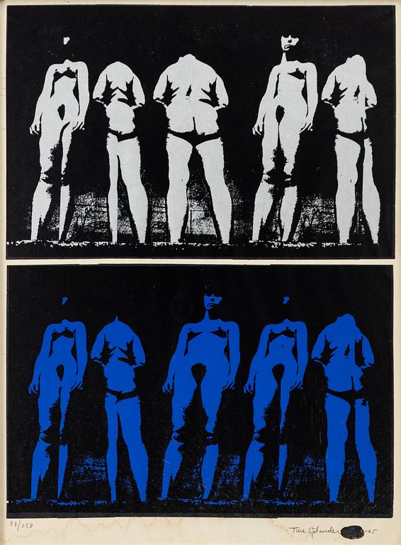 Ture Sjölander, Naked silhouettes.