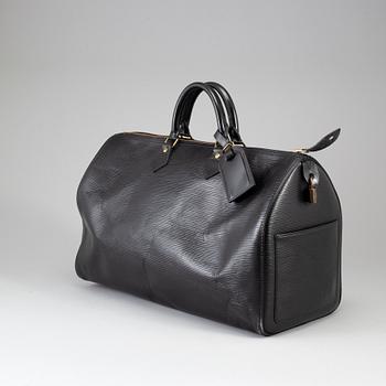 LOUIS VUITTON, 'Speedy 40 Epi'.