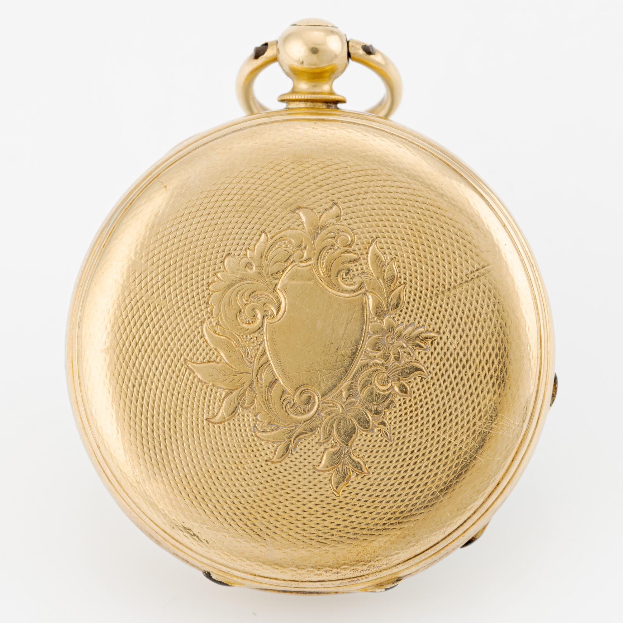 Girard, pocket watch, 40 mm.