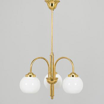 Taklampa, modell KP 89 Hyval, 1960-tal.