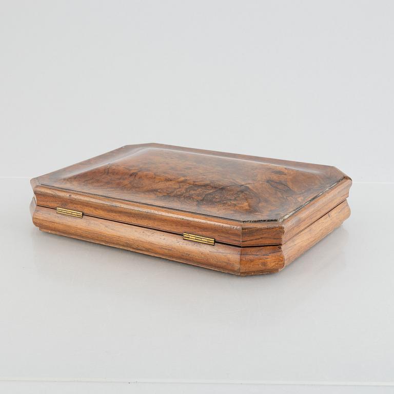 Bestick, 12 st, silver, London, England, 1858.