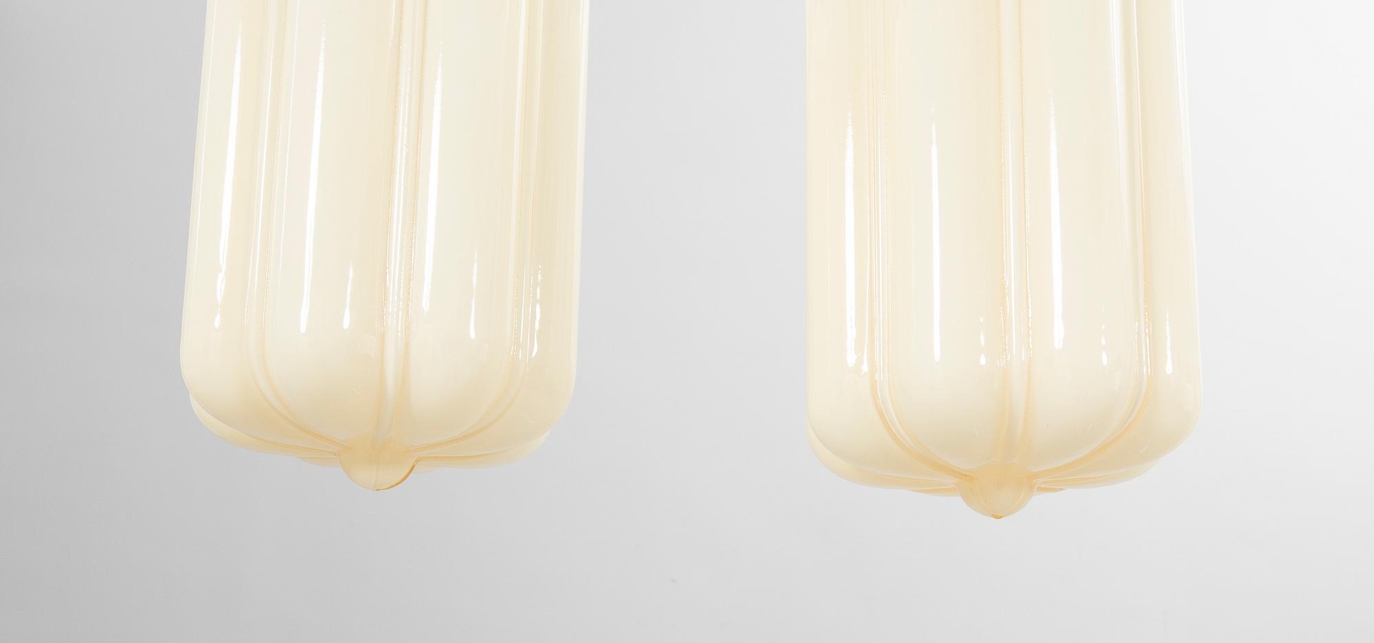 Ceiling lamps, a pair, Art Deco.