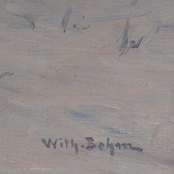 WILHELM BEHM, oil on canvas, signed Wilh. Behm.