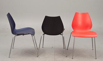 STOLAR, 2+2+2 st, "Maui", Vico Magistretti för Kartell.