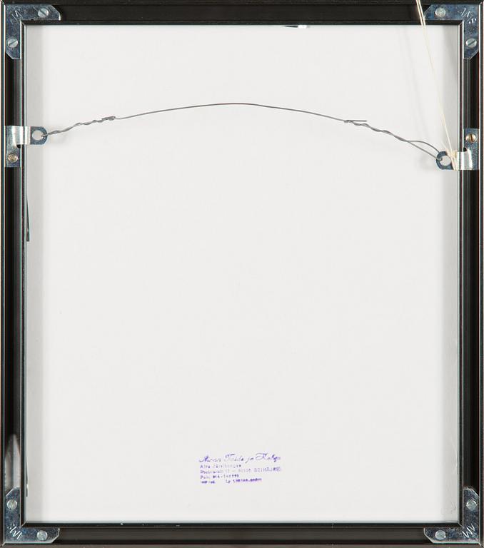 Vive Tolli, etsning, signerad och daterad -91, numrerad 32/50.