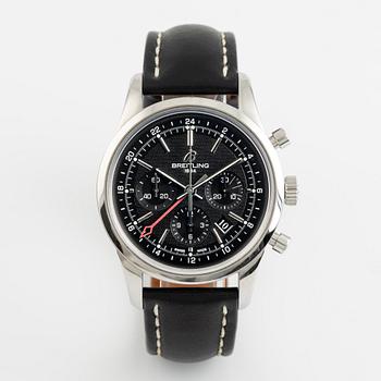 Breitling, Transocean GMT, "Limited Edition", kronograf, 43 mm.