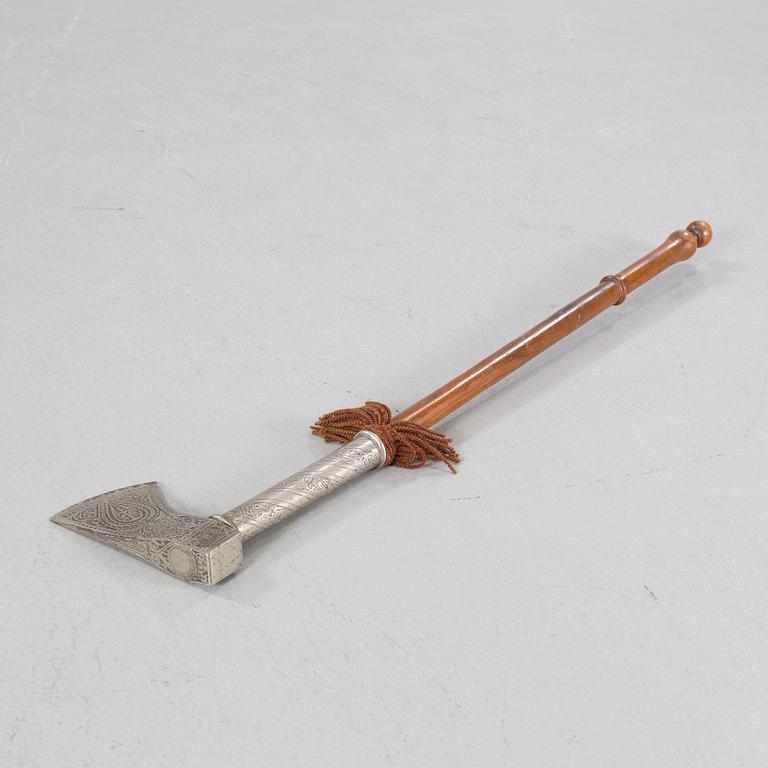 A decorative axe, early 20th century.