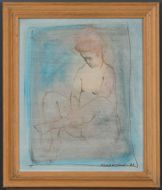 Max Salmi, "NAKENSTUDIE".