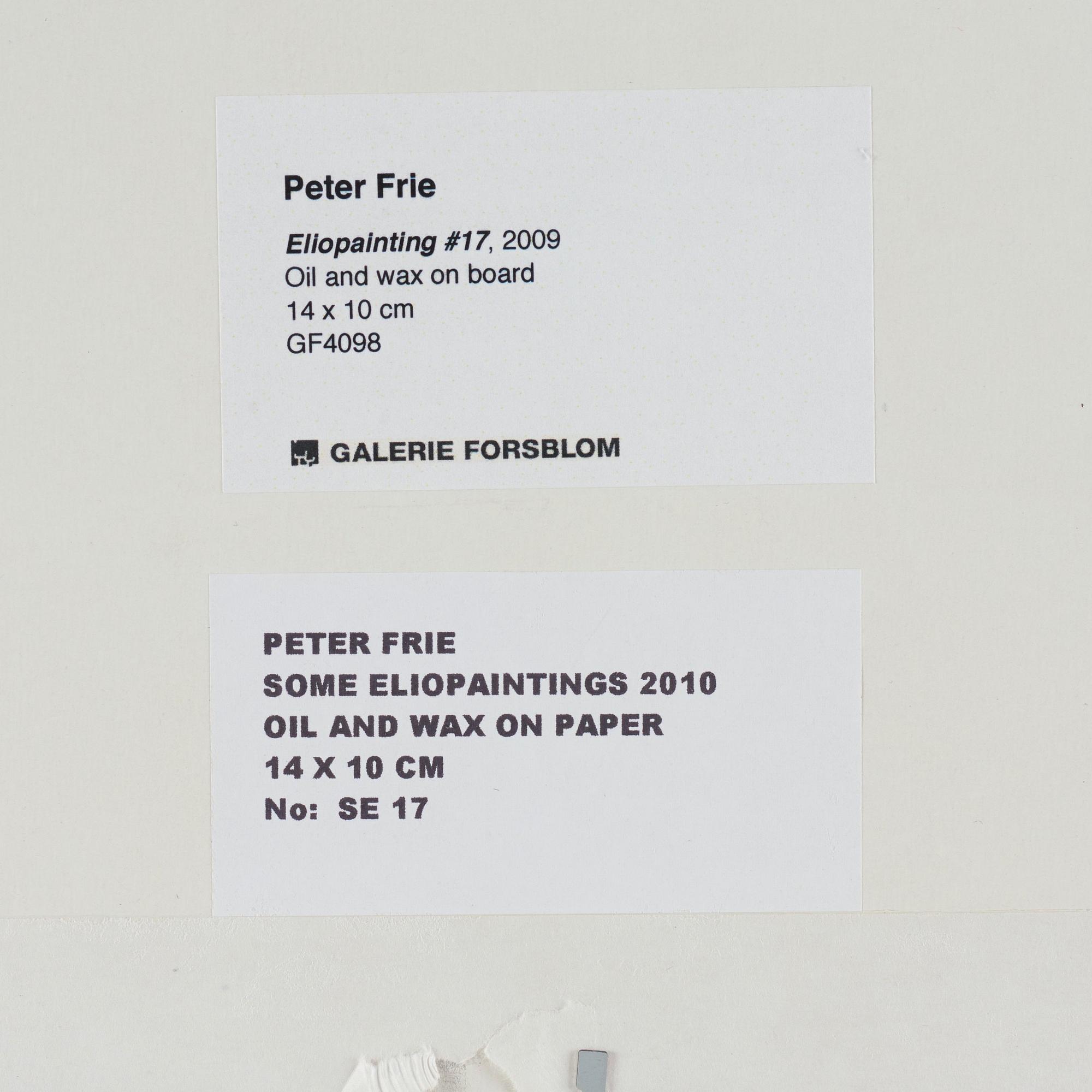Peter Frie, "Eliopainting #17".