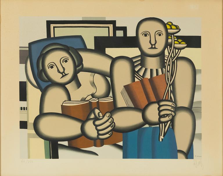 Fernand Léger, "La Lecture".