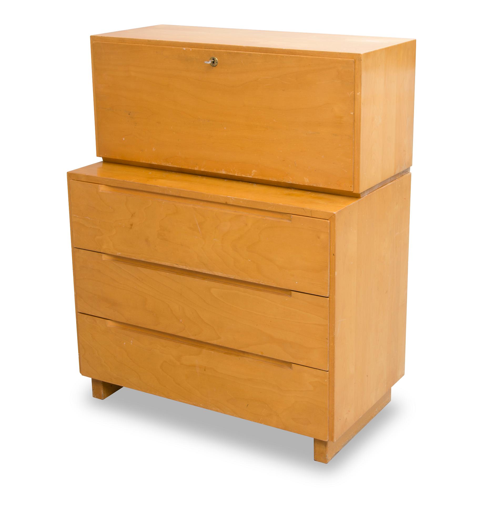 Alvar Aalto, A late 1940s secretaire for O.Y. Huonekalu- ja Rakennustyötehdas A.B. Finland.